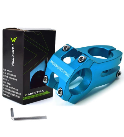 Stem Bicicleta Mtb 9 Cm - Turquesa