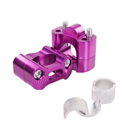 Elevador para manubrio 22/28mm - Violeta