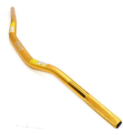 Manubrio 28mm aluminio 6mm de espesor - Amarillo