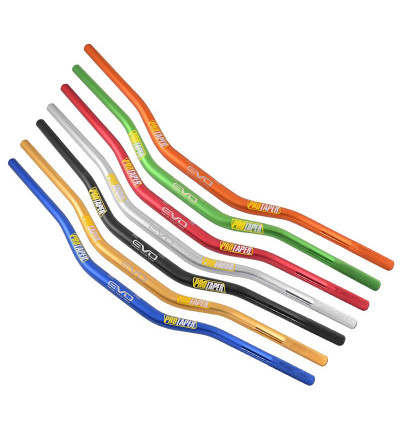 Manubrio 28mm aluminio 6mm de espesor - Gris